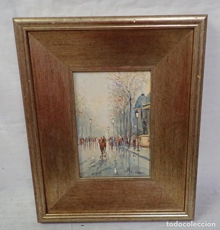 Arte: &Oacute;leo sobre tabla P.Lozano - Foto 1