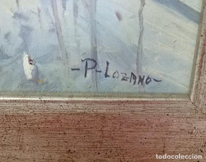 Arte: &Oacute;leo sobre tabla P.Lozano - Foto 2