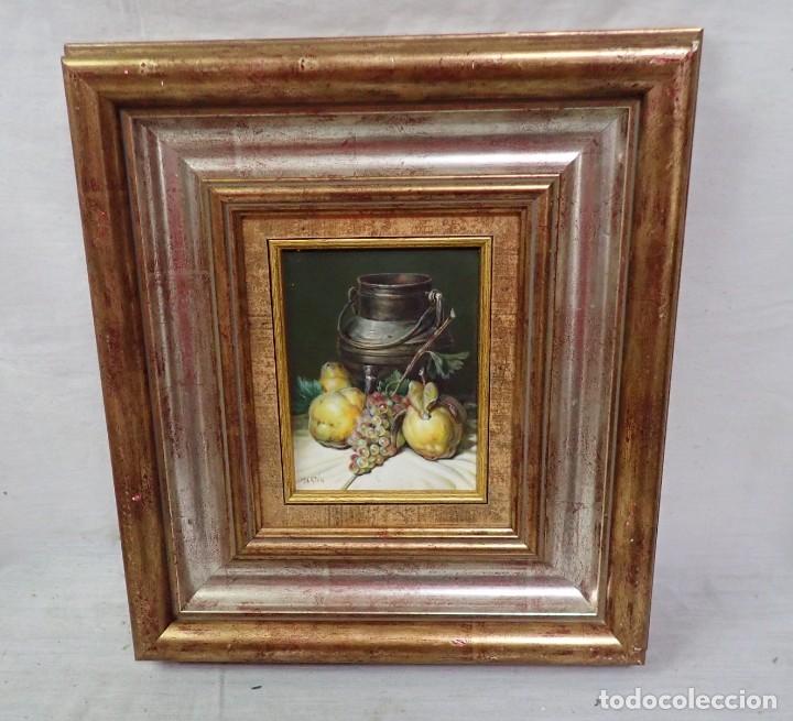Arte: &Oacute;leo sobre tabla Martin - Foto 1