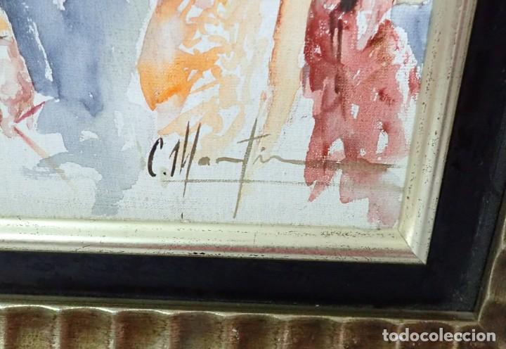 Arte: &Oacute;leo sobre lienzo C.Mart&iacute;n - Foto 2