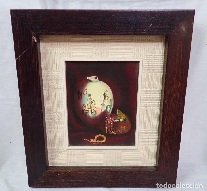 Arte: &Oacute;leo sobre lienzo desconocido - Foto 1