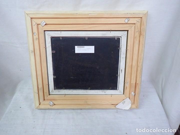 Arte: &Oacute;leo sobre tabla firma a catalogar - Foto 3