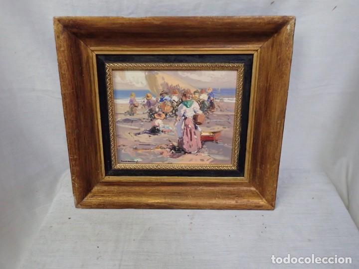 Arte: &Oacute;leo sobre tabla Casarrubios - Foto 1