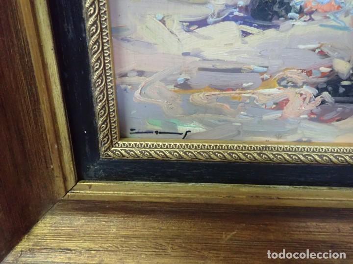 Arte: &Oacute;leo sobre tabla Casarrubios - Foto 2