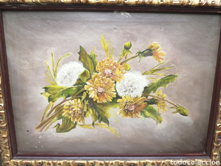 Arte: Antoni Mut Torroja. &Oacute;leo sobre lienzo, bodeg&oacute;n - Foto 2