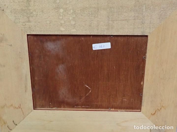 Arte: &Oacute;leo sobre tabla firma a catalogar - Foto 3