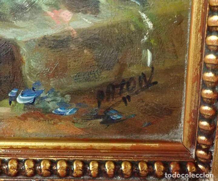 Arte: &Oacute;leo sobre tabla Pat&oacute;n - Foto 2