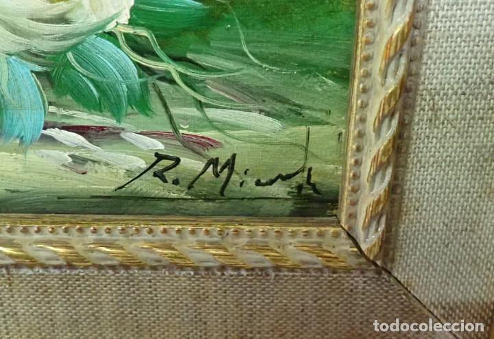 Arte: &Oacute;leo sobre lienzo firma a catalogar - Foto 2