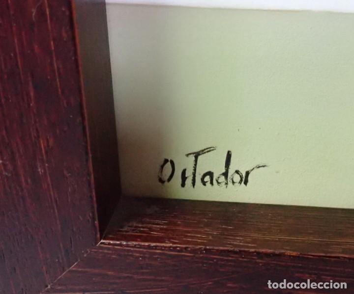 Arte: &Oacute;leo sobre tabla Ortador - Foto 2