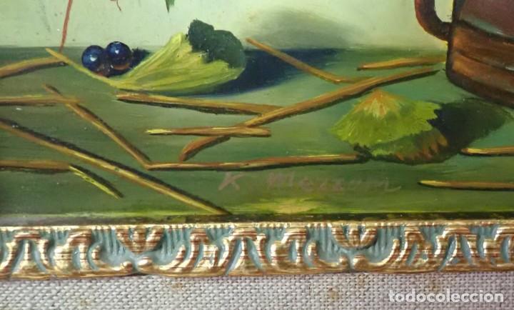 Arte: &Oacute;leo sobre tabla K.Mezzan - Foto 2