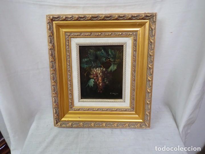 Arte: &Oacute;leo sobre tabla K.Mezzan - Foto 1