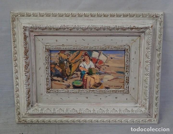Arte: &Oacute;leo sobre tabla Casarrubios - Foto 1