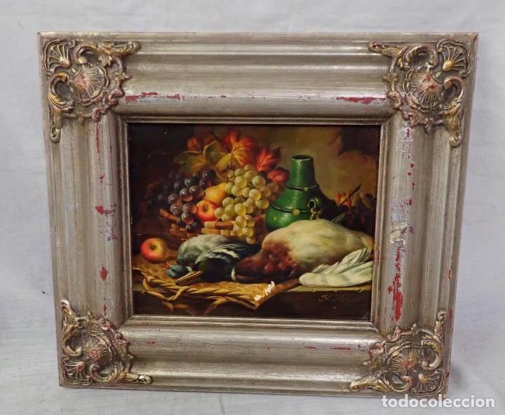 Arte: &Oacute;leo sobre tabla K.Mezzan - Foto 1