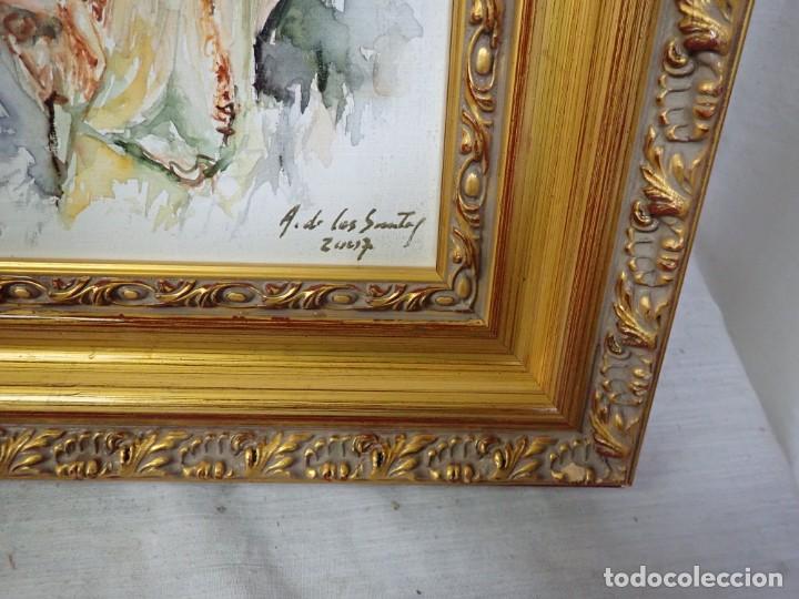 Arte: &Oacute;leo sobre lienzo A.de los Santos - Foto 2