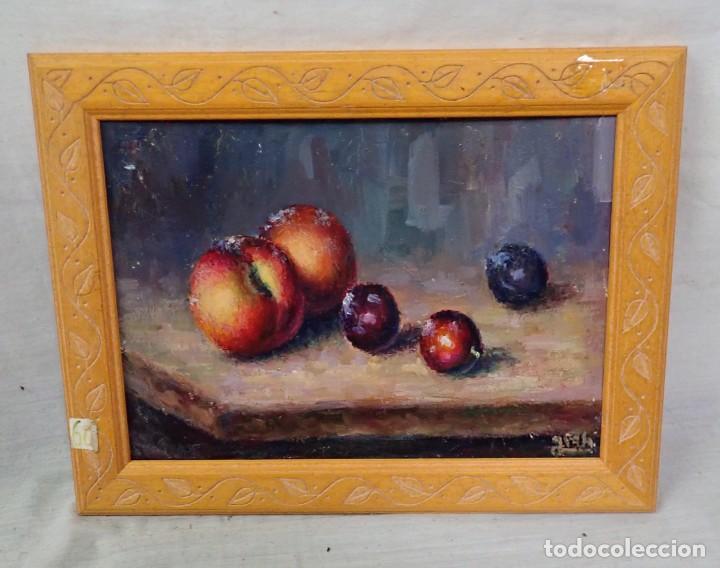 Arte: &Oacute;leo sobre tabla J.polo - Foto 1