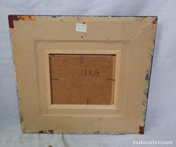 Arte: &Oacute;leo sobre tabla firma a catalogar - Foto 3