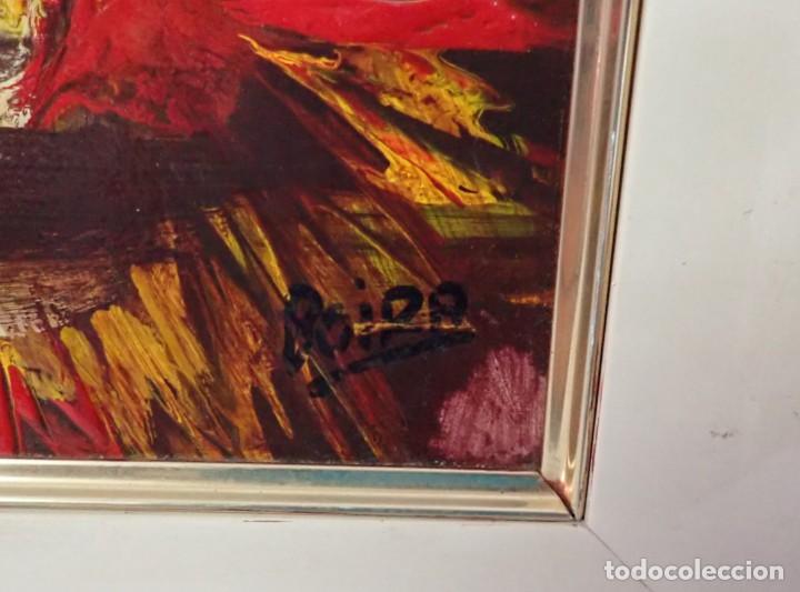 Arte: &Oacute;leo sobre tablex Boira - Foto 2