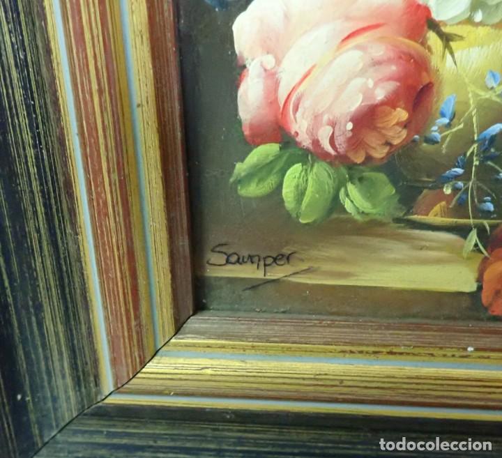 Arte: &Oacute;leo sobre tabla Savaper - Foto 2