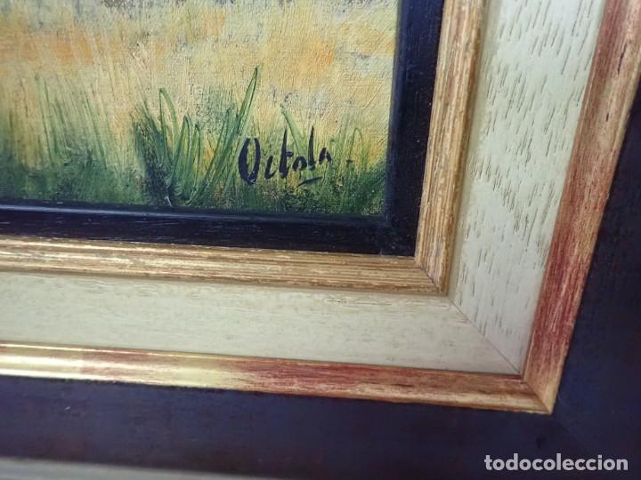 Arte: &Oacute;leo sobre lienzo Ortola - Foto 2