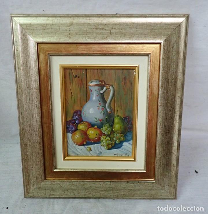 Arte: &Oacute;leo sobre tabla R.Mallet - Foto 1