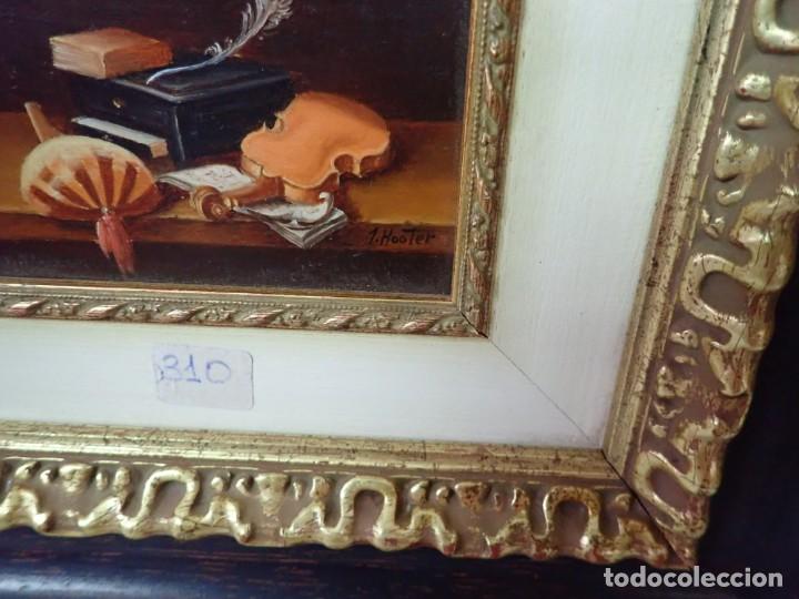 Arte: &Oacute;leo sobre tabla J.Hooter - Foto 2