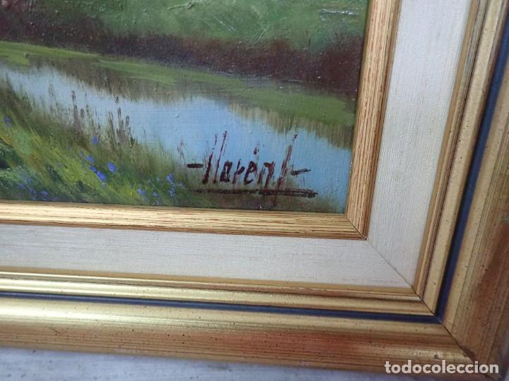 Arte: &Oacute;leo sobre tabla Llorent - Foto 2
