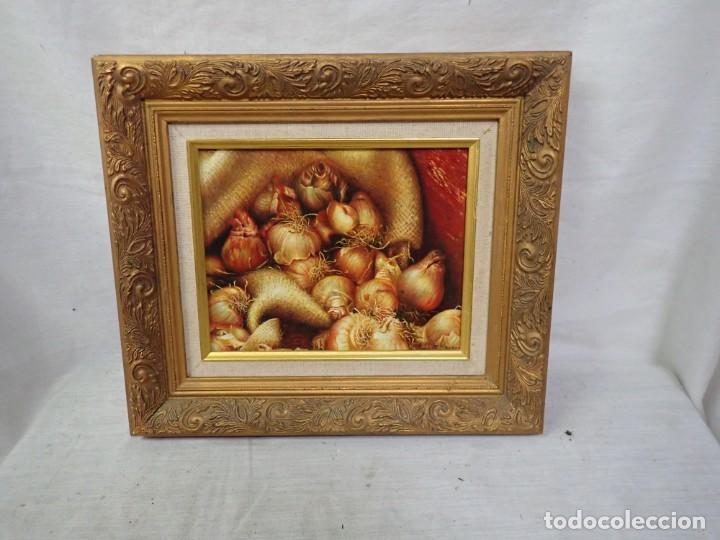 Arte: &Oacute;leo sobre tabla K.Mezzan - Foto 1