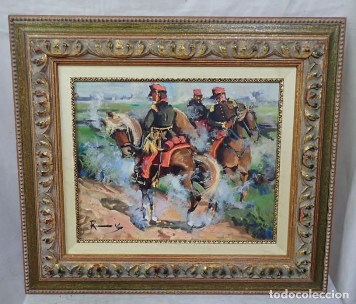 Arte: &Oacute;leo sobre lienzo Reig - Foto 1