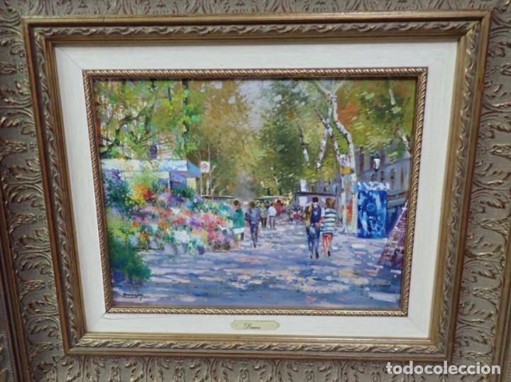 Arte: &Oacute;leo sobre lienzo Duran - Foto 2