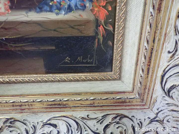 Arte: &Oacute;leo sobre lienzo firma a catalogar - Foto 2