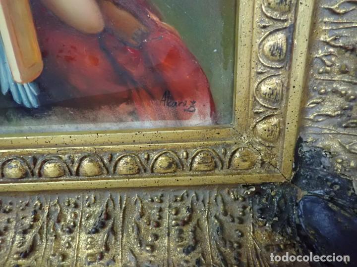 Arte: &Oacute;leo sobre tabla Alcaraz - Foto 2