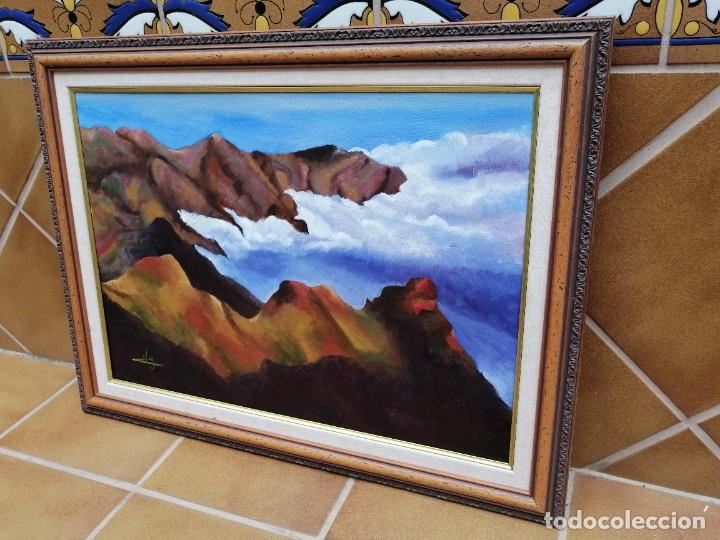 Arte: OBRA REALIZADA AL &Oacute;LEO -NUBES GUANCHES - Foto 7