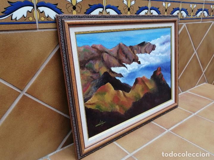 Arte: OBRA REALIZADA AL &Oacute;LEO -NUBES GUANCHES - Foto 8
