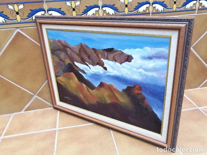 Arte: OBRA REALIZADA AL &Oacute;LEO -NUBES GUANCHES - Foto 9