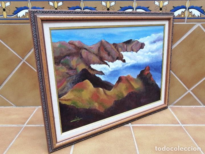 Arte: OBRA REALIZADA AL &Oacute;LEO -NUBES GUANCHES - Foto 11