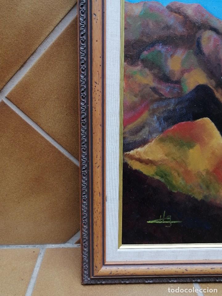 Arte: OBRA REALIZADA AL &Oacute;LEO -NUBES GUANCHES - Foto 14