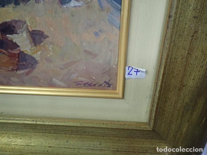 Arte: &Oacute;leo sobre lienzo Sagasta - Foto 2