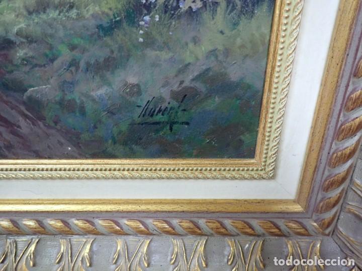 Arte: &Oacute;leo sobre tabla Llorent - Foto 2