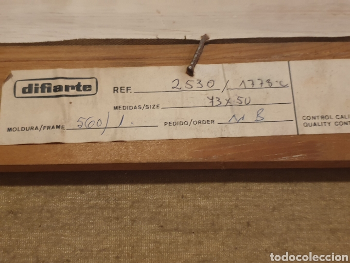 Arte: Cuadro antiguo de Loren - Foto 2