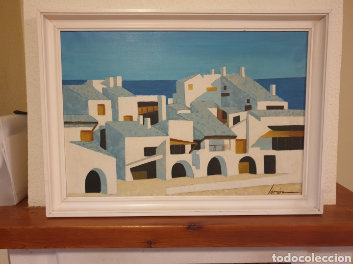 Arte: Cuadro antiguo de Loren - Foto 4