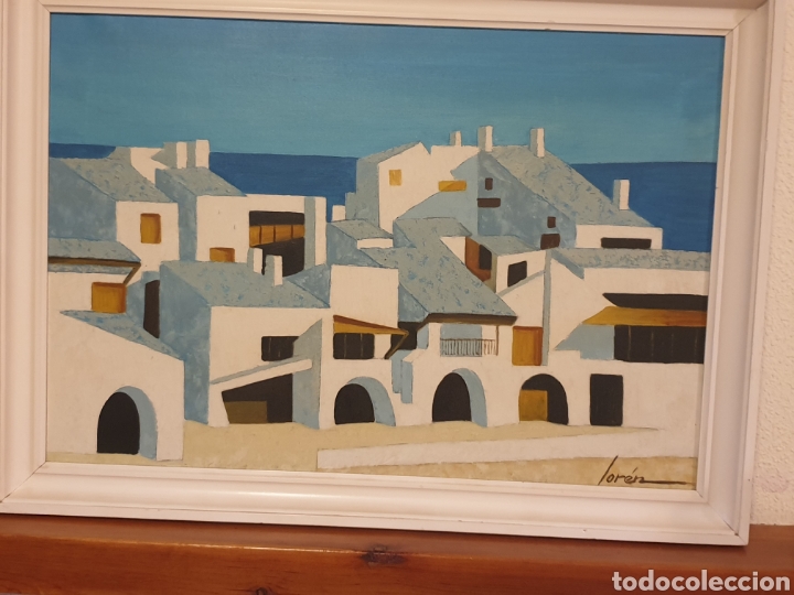 Arte: Cuadro antiguo de Loren - Foto 5