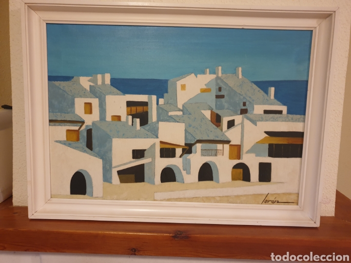Arte: Cuadro antiguo de Loren - Foto 6