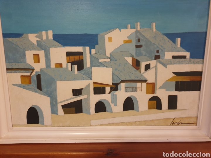 Arte: Cuadro antiguo de Loren - Foto 7