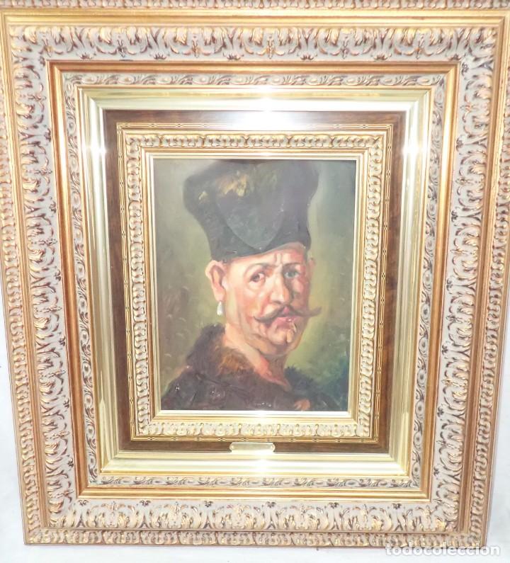 Arte: &Oacute;leo sobre chapa Reig - Foto 2