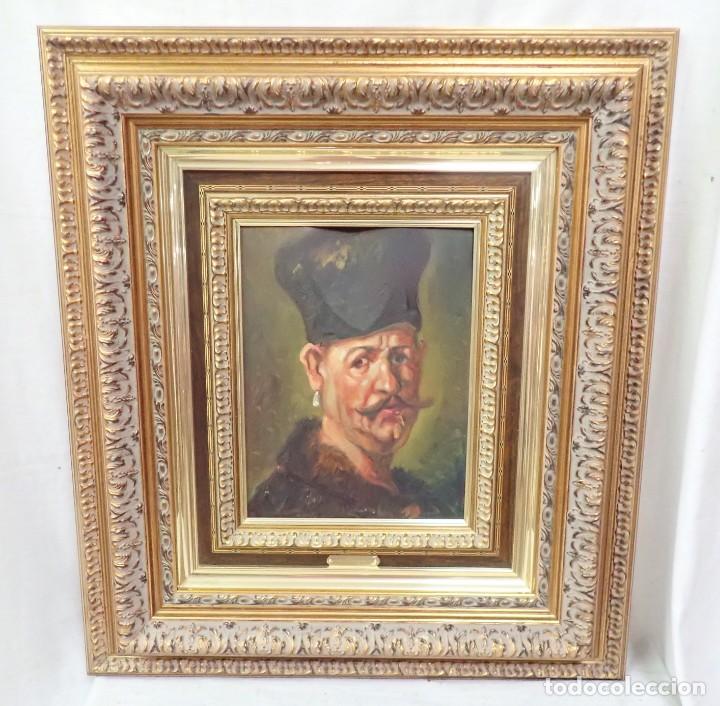 Arte: &Oacute;leo sobre chapa Reig - Foto 3