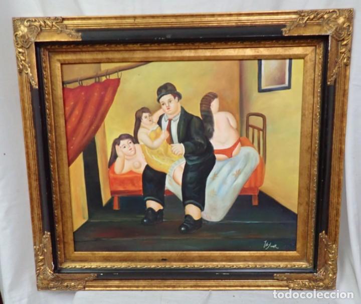 Arte: &Oacute;leo sobre lienzo Taylor - Foto 1