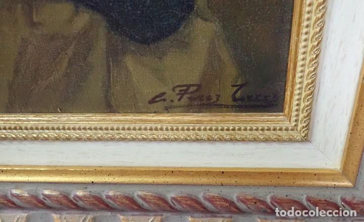 Arte: &Oacute;leo sobre lienzo Perez Torres - Foto 2