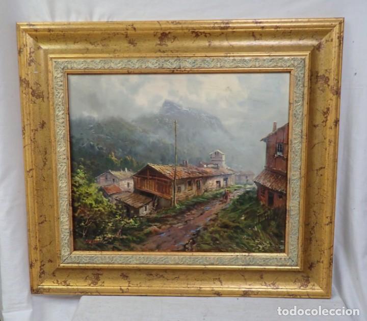 Arte: &Oacute;leo sobre lienzo Carranza - Foto 1