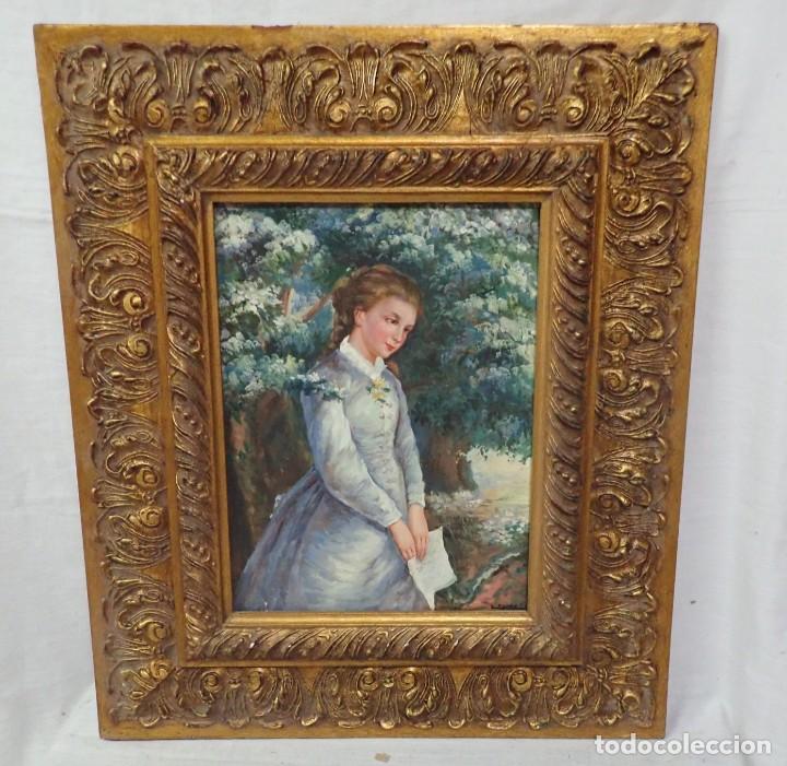 Arte: &Oacute;leo sobre tabla L.Paton - Foto 1