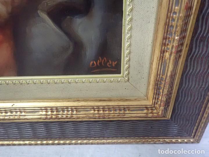 Arte: &Oacute;leo sobre lienzo Oller - Foto 2
